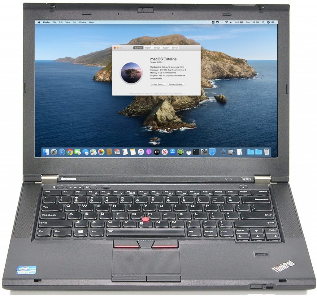 ThinkPad T430s macOS Catalina